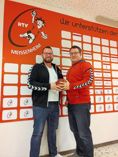 Freuen sich auf die Zusammenarbeit: Der neue Meißenheimer Trainer Christian Huck (links) und Sportvorstand André Zipf.  Foto: Verein