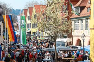 Die Haslacher Altstadt war beim Frühlingsfest am Sonntag voller Besucher. Foto: Störr