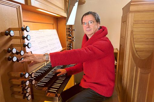 Seit mehr als 20 Jahren macht Martin Groß am Karfreitag Musik. Dieses Jahr tritt er aufgrund der Renovierung der Kirche in Allmannsweier in Friesenheim auf. Foto: Bohnert-Seidel