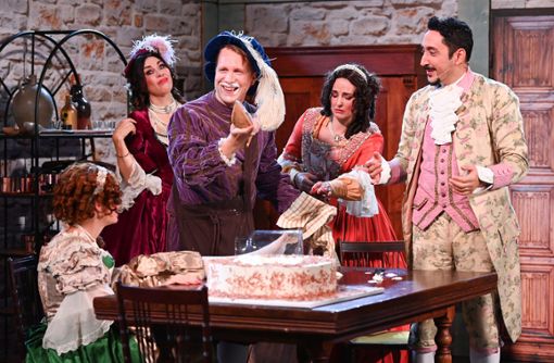 „Die Comedy Märchenstunde“ aus dem Europa-Park Teatro mit Aschenputtel. Foto: SAT.1 / Ben Pakalski