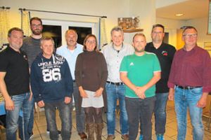 Der neue Vorstand des TTC Steinach freut sich auf die weitere Zusammenarbeit.  Foto: Müller Foto: Schwarzwälder Bote