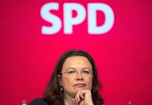 Örtliche SPD-Politiker hoffen nach dem Rücktritt von Parteichefin Andrea Nahles auf eine Rückbesinnung auf Inhalte.  Foto: Arnold