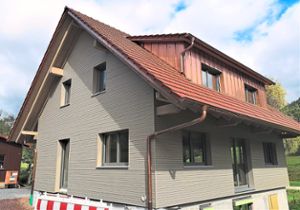 Am Sonntag lässt sich in Schweighausen der Neubau in Holzbauweise begutachten.                              Foto: Elztal Holzhaus Foto: Lahrer Zeitung