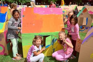 Jede Menge Spaß gibt es für Kinder beim Kinderfestival der Lahrer Zeitung am Sonntag, 22. Juli, im Stadtpark Lahr.  Foto: Archiv: Braun