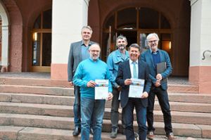 Sind bereit für die Ettenheimer  Energietage (von links): Hesso Gantert, Peter Gütle, Gottfried Reinbold, Bruno Metz und Martin Oswald.  Foto: Göpfert