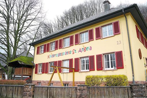 Die Katholische Kindertageseinrichtung St. Angela im Ortsteil Dörlinbach. Foto: Kiryakova
