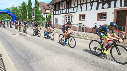 In Holzhausen machten die Fahrer vom Team Belle das Rennen unter sich aus. Foto: Verein Foto: Lahrer Zeitung