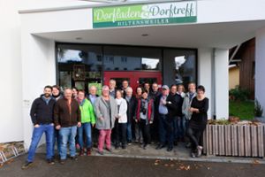 Zu Gast in Hiltensweiler: Die Projektgruppe Dorftreff informierte sich vor Ort.  Foto: Projektgruppe Foto: Lahrer Zeitung