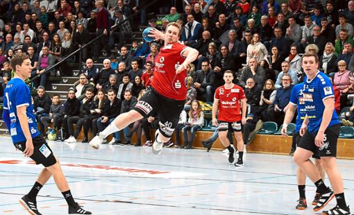 Felix Gäßler (am Ball) läuft gegen Pfullingen zum letzten Mal für den TV Willstätt auf. Foto: Wendling Foto: Lahrer Zeitung