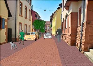 So soll die Brestenbergstraße künftig aussehen. Foto: Lahrer Zeitung