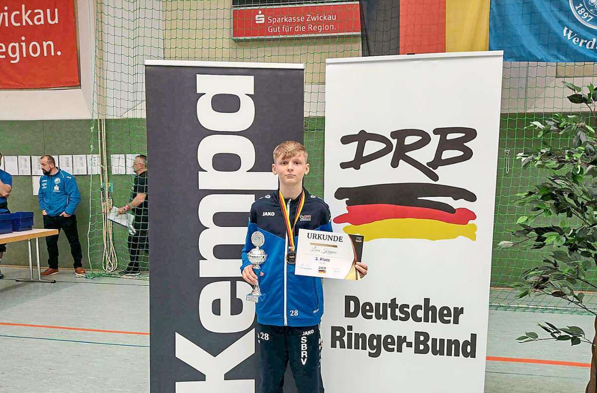 Freut sich über Platz zwei bei der Deutschen Meisterschaft: Luca Kappus vom RSV Schuttertal. Foto: Verein