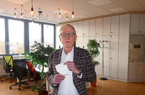 Der Offenburger Unternehmer Joachim Lutz könnte im Streit um die Lieferung angeblich mangelhafter FFP2-Masken doch noch zu seinem Geld kommen. Foto: Köhler
