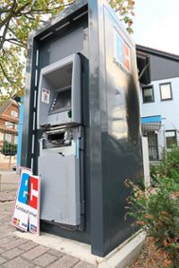 Der Geldautomat in Oberschopfheim soll in drei bis vier Wochen wieder funktionieren.    Foto: cbs