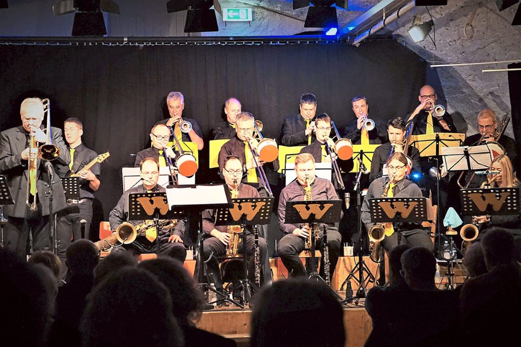 Zurück an alter Wirkungsstätte: die  Big Band W bei ihrem Auftritt im Stiftsschaffneikeller Foto: Wilhelm Foto: Lahrer Zeitung