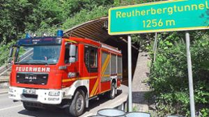 Alarm im Tunnel: Reutherbergtunnel in Wolfach zeitweise wieder gesperrt