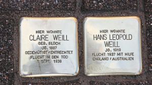 Gedenken an die jüdischen Opfer: Sechs weitere Stolpersteine in Kippenheim  verlegt