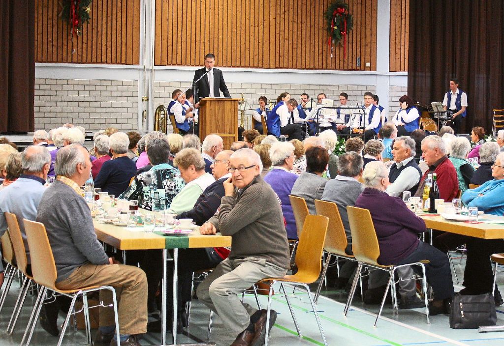 Bürgermeister Jochen Paleit berichtete von Veranstaltungen und Aktionen des laufenden Jahres. Foto: Gemeinde Foto: Lahrer Zeitung