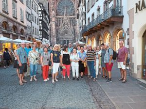 Teilnehmer aus Neuried besuchen über ein Angebot im Rahmen der Riedwoche die romantische Straßburger Altstadt.  Foto: privat Foto: Lahrer Zeitung